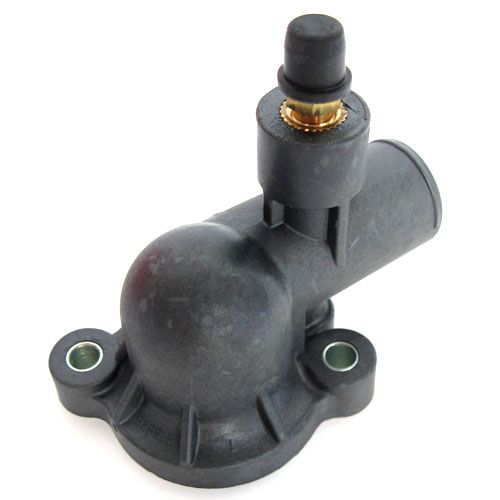 ScooterWest.com - THERMOSTAT HOUSING/COVER WITH BLEED SCREW