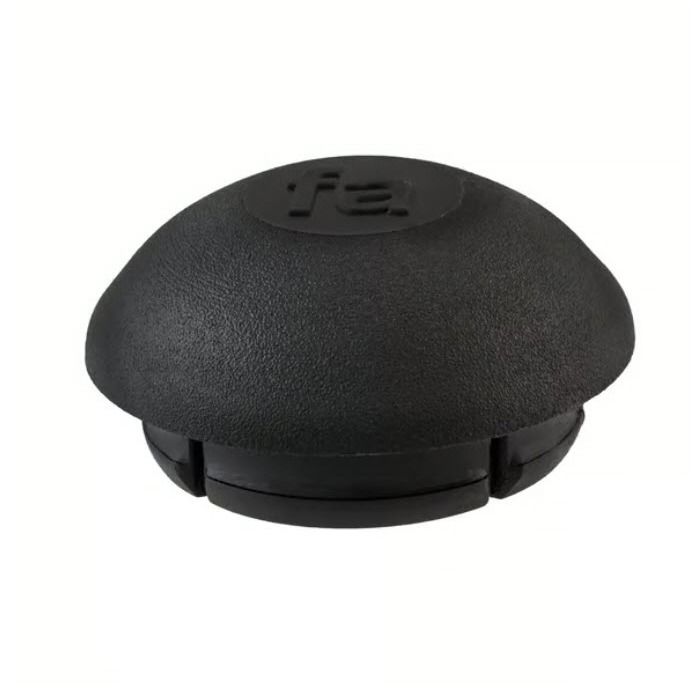 ScooterWest.com - BLACK PLASTIC HUB NUT CAP/COVER MOST 10
