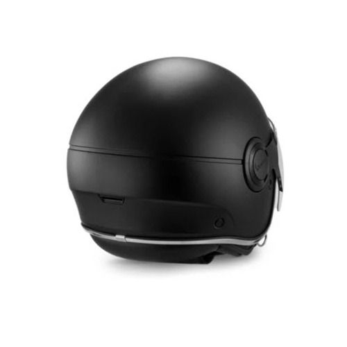 ScooterWest.com - VESPA ARGENTARIO JET HELMET BLACK DOT