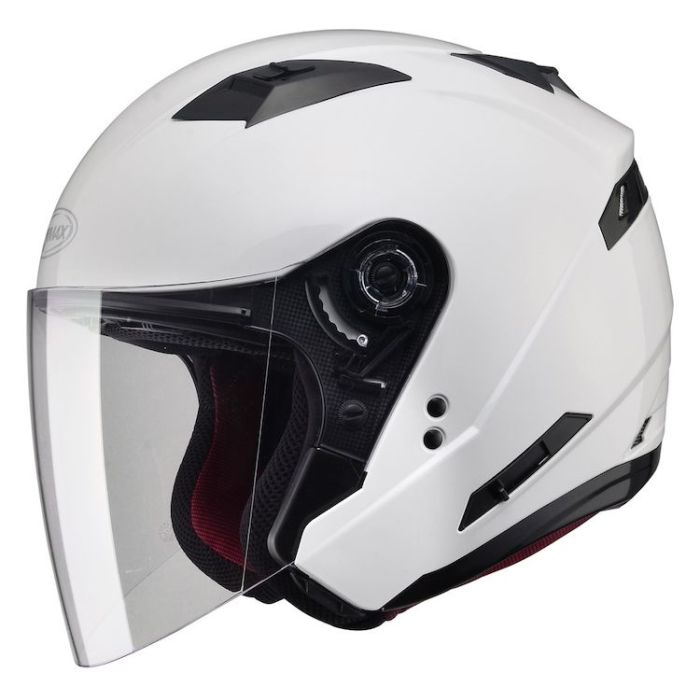 White open best sale face motorcycle helmet