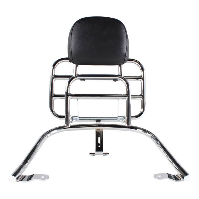 新発売 新商品 ScooterWest.com PASSENGER W/ RACK FOLDING REAR **CHROME** - CarrierSystems