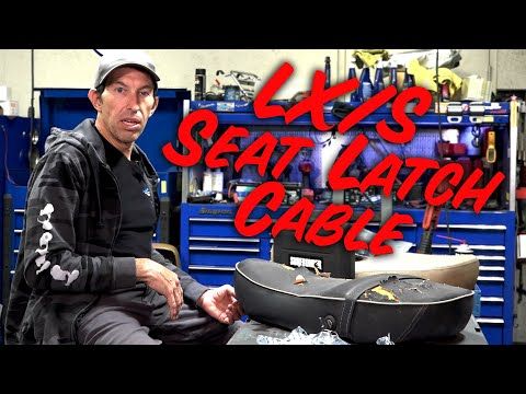 ScooterWest.com - SEAT CABLE AND REPAIR KIT FOR SADDLE LOCK LX/LXV