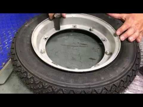 ScooterWest.com - Tire Kit **SHINKO WHITE WALL** P/PX/Sprint/GL/Rally