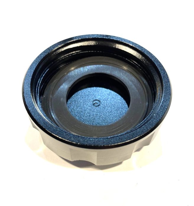 ScooterWest.com - *BLACK* CNC MACHINED ALUMINUM FUEL/GAS CAP FOR