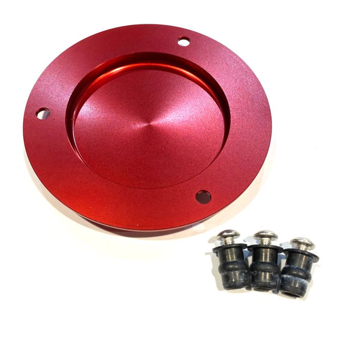 ScooterWest.com - VESPA MOTORSPORT RED CNC MACHINED ALUMINUM