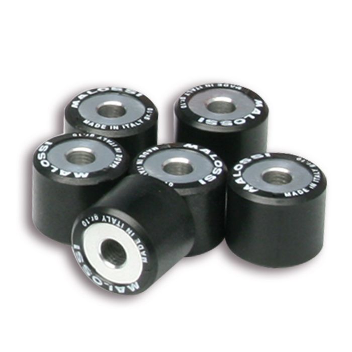 SYM Fiddle 3 125 XS1P52QMI-3B 18mm x 14mm 10gr Malossi Roller Weights Rollers 