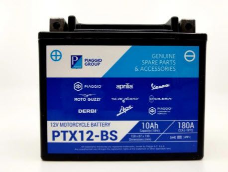 Batterie 12V 14AH YTX16-BS Gel Nitro für Piaggio MP3 400 RL M591 2007-2012 