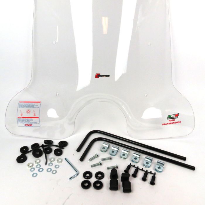 ScooterWest.com - PX Large Windshield For PX-P-Stella By Faco