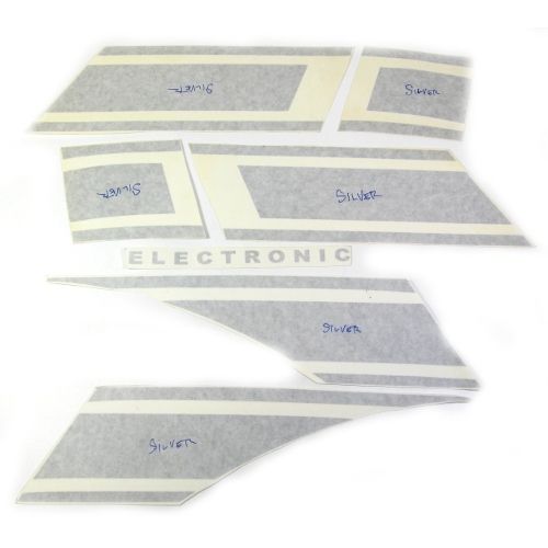 Electronic, White Vespa Rally 200 Sticker Set Trim Decoration