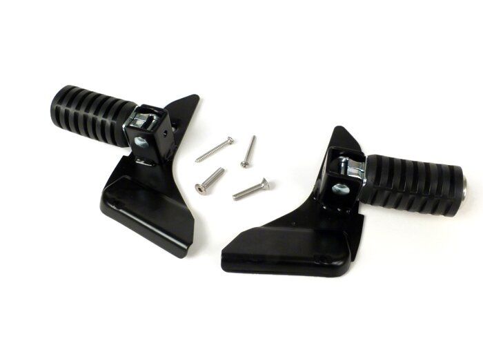 FOLDING PASSENGER FOOT PEGS BY BUZZETTI (PAIR) VESPA