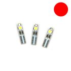 2ND GENERATION SET OF **RED** LED BULBS FOR SPEEDOMETER ON VESPA S AND LX