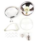 Complete Headlight Assembly w/ PLASTIC Lens & Bulbs VNA-VNB1