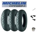 Front/Rear Tire Kit MP3 250 Michelin City Grip 2 (SET OF 3)