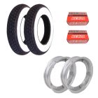Deluxe Tire Kit **CONTINENTAL WHITE WALL** P/PX/Sprint/GL/Rally