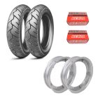Deluxe Tire Kit **Michelin S1** Vespa Small frame 300x10