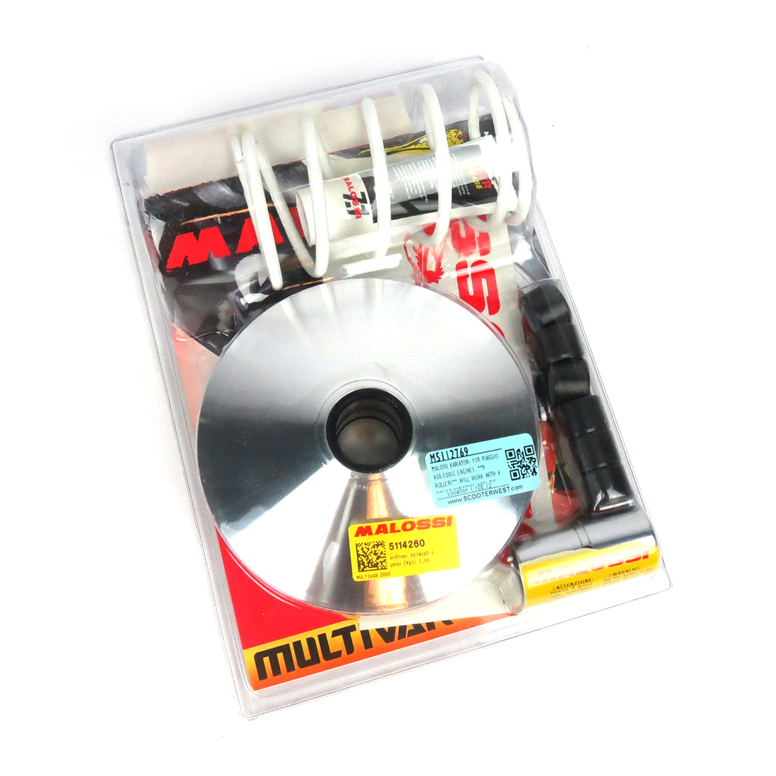 Motorbikes, Accessories & Parts MALOSSI 5111885 Variator MULTIVAR 2000