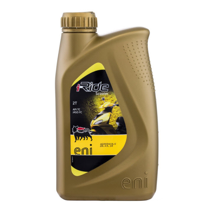 ScooterWest.com - ENI/AGIP i-Ride SCOOTER 2T OIL SYNTHETIC BLEND OIL  INJECTION 1 LITER